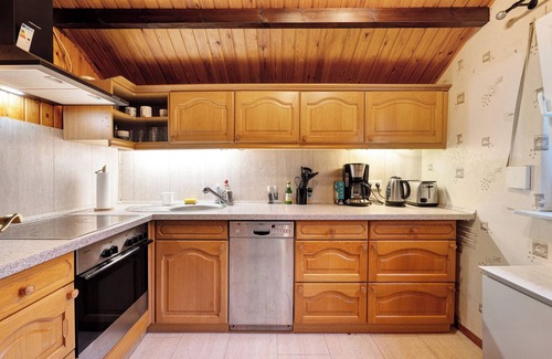 Brekendorf Casa | Casa de vacaciones 'Dänisches Tiny Haus Brekendorf' con vistas a la montaña, terraza privada y Wi-Fi