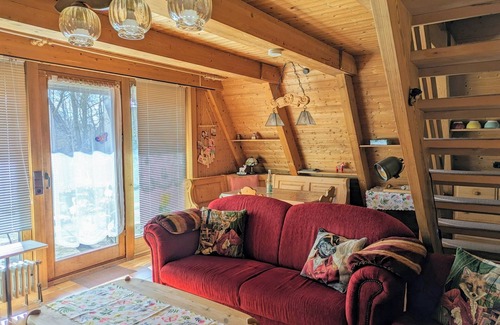 Waldbrunn Casa | Casa de vacaciones 'Haus Paradiesecke' con terraza privada, jardín privado y Wi-Fi