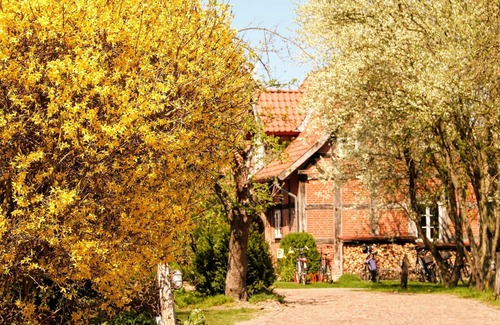 Hoyerhagen Casa | **** Casa de vacaciones en el idílico jardín de la granja Hoyerhagen