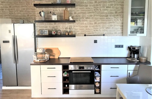 Janneby Casa | Casa de vacaciones 'Sonnenschein' con terraza privada, jardín privado y Wi-Fi