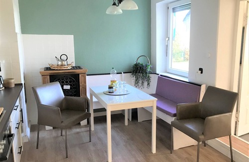 Janneby Casa | Casa de vacaciones 'Sonnenschein' con terraza privada, jardín privado y Wi-Fi
