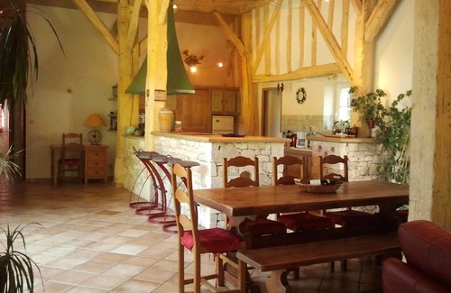 Rayet Casa | Casa de vacaciones, piscina, lamoutole cabaña, Villereal