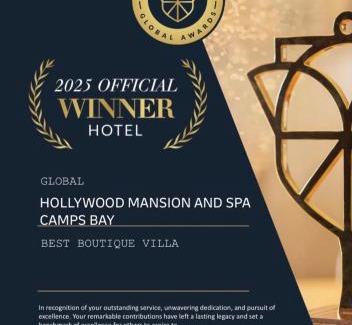 Camps Bay Villa | Hollywood Mansion & Spa Camps Bay