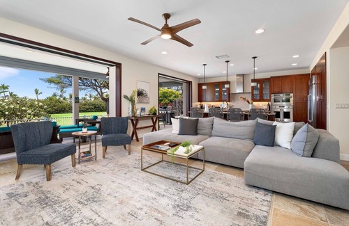 Keauhou Casa | Holua Kai #26: Luxury Fairway Front Villa w/ Pool, Spa, Lanai, AC & Ocean Views