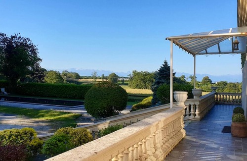 Bournos Casa | Homerez - Casa para 19 pers. con piscina, sauna, jardín y terraza en Bourmos