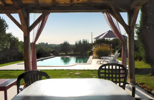 Issac Villa | Homerez - Villa encantadora en Issac con piscina privada