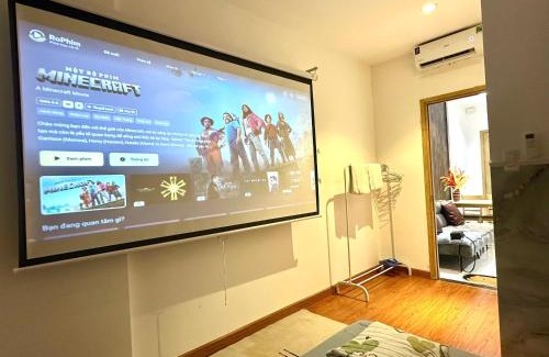 Long Xuyen Apartamento | Homestay Máy chiếu vs Ban công ngắm thành phố - Marina Plaza