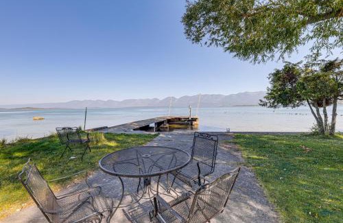 Jette Casa | Hot Tub, Views and Private Dock Polson Haven!