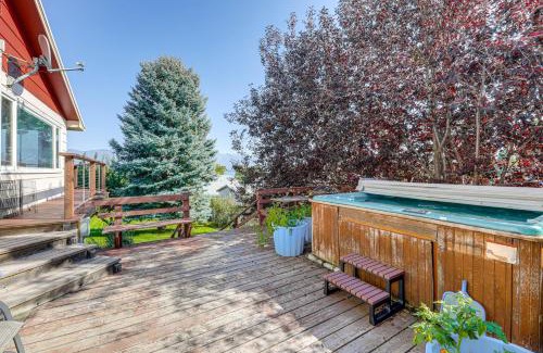 Jette Casa | Hot Tub, Views and Private Dock Polson Haven!