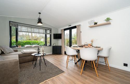 Epe Chalet De Esquí | Hotel chique chalet met zicht over de weilanden op de Veluwe