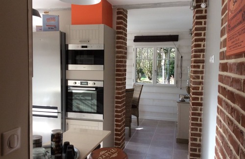 Saint-Martin-aux-Buneaux Casa | Casa 5 personas cerca de la playa de Petites Dalles