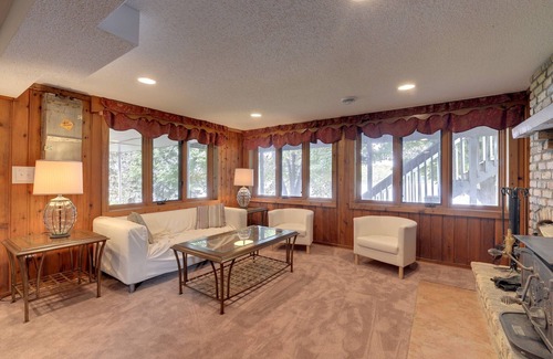 Maple Lake Casa | Casa en el lago Ramsey con 100 pies de costa