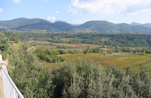 Faucon Casa | casa con WIFI con su vista panorámica del Mont Ventoux y Baronnies