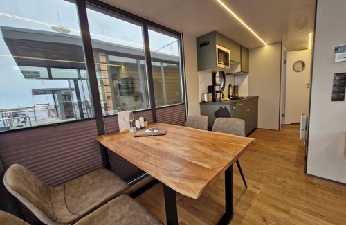 Wendtorf Alquiler De Eote | Houseboat Fjord Cirrus with bio sauna and roof terrace in Wendtorf