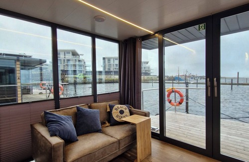 Wendtorf Alquiler De Eote | Houseboat Fjord Cirrus with bio sauna and roof terrace in Wendtorf