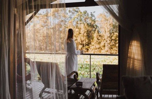 Lovedale Villa | Luxury couples boathouse retreat, Hunter Valley, Bathhouse 2 at Leaves and Fishes