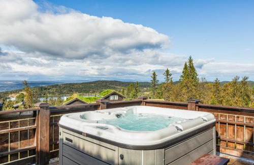 Nord-Aurdal Casa | HYTTEEVENTYR I VALDRES MED JACUZZI, 5 soverom, alpinbakke og skiløyper like ved!