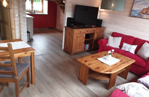 Born auf dem Darss Casa | Ideal für die Kleine Familie mit Zwei Kindern "blockhaus - de lüt Holt Hus"