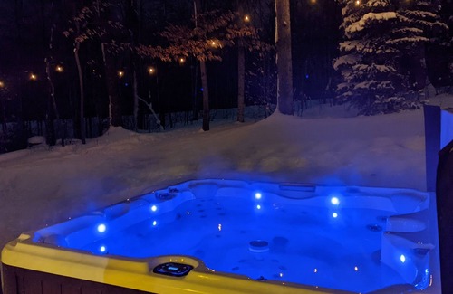 Boyne City Casa | Idlewood Cabin: True Ski-in/out house w/hot tub, Pet Friendly!