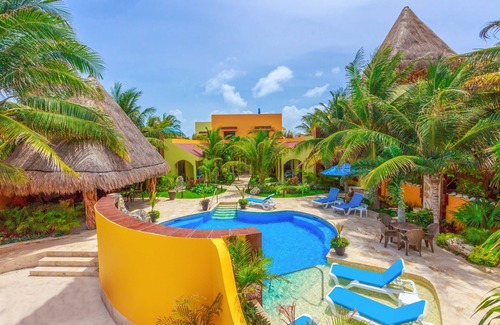 Colonia Salina Chica Villa | ¡Nueva villa de lujo tropical! Piscina de agua salada, barbacoa, cerca de la playa / comida local