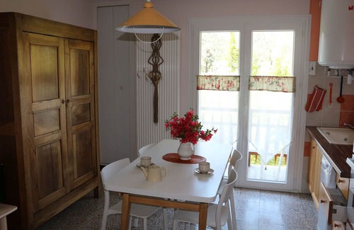 Barcelonnette Apartamento | ENFRENTANDO LAS MONTAÑAS no pasó por alto T2 *** en el JARDÍN en el 1er piso de un CHALET