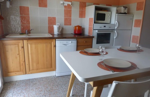 Barcelonnette Apartamento | ENFRENTANDO LAS MONTAÑAS no pasó por alto T2 *** en el JARDÍN en el 1er piso de un CHALET