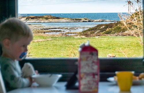 Sandoy Casa | Island Getaway: Sea and Mountain Views