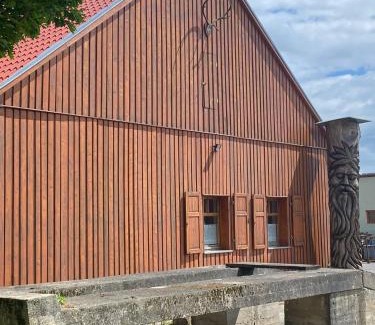 Eckartsberga Apartamento | Jagdhaus auf dem Forsthof mit Sauna