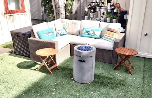 Monterey Cabaña | #JewelboxCottages👑MAIN🔱4-Poster King🏖Walk to Beach