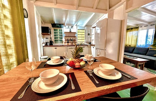 Orient Bay Cabaña | Jungle Cottage Orient Bay: Charming and authentic