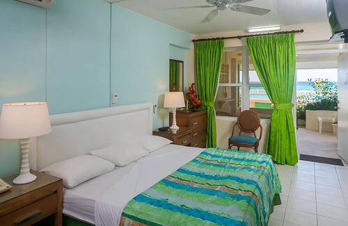St. Lawrence Gap Hotel | Just What You Were Looking For! Kitchen, Oceanfront, Free Parking, Onsite Pool