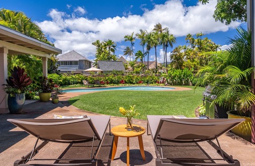 Kahala Casa | Kahala Palms by Gather: Elegant Beachside Home w/ Pool & Jacuzzi