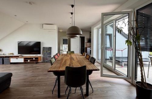 Mechernich Apartamento | Klimatisierte OG Wohnung