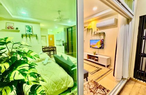 Kuching Apartamento | Kuching 4Pax Riverine High Floor Resort Stay Kuching Waterfront View from Balcony