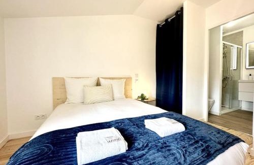 Mont-de-Marsan Apartamento | L'Échappée - Clim - Fibre - Parking - Neuf