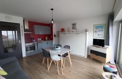 Fort-Mahon-Plage Apartamento | L Îlot de la Baie, super studio 4p face à la mer, parking gratuit, wifi, classé 2 étoiles à Fort Mahon Plage, Baie de Somme