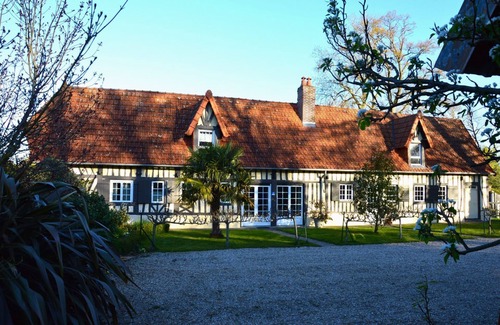 Ouville-la-Riviere Cabaña | L'Orée des prés - Family gîte **** - 8/9 people - 4 stars