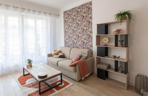 Jean-Medecin Apartamento | L53 1BR Hotel des Postes, Place Massena Terrace & AC