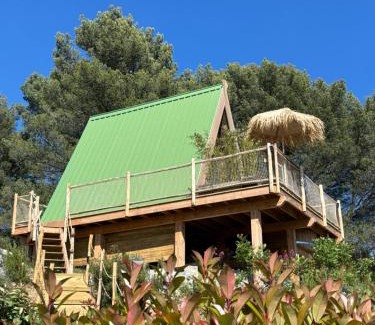 Auriol Cama Y Desayuno | La Cabane Perchée