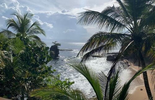 Manzanillo Apartamento | La Casita Cozy Beachfront Cottage with Shared Pool Access