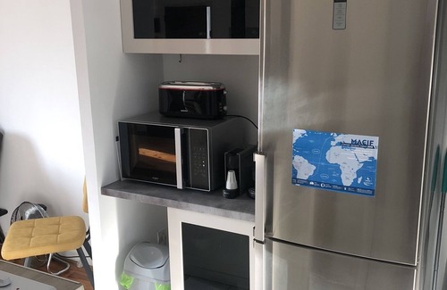 Melun Apartamento | F2 / 4 pers. luz y terraza, cerca de París, Fontainebleau, Provins y Barbizon