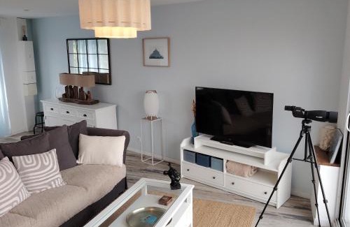 Roz-sur-Couesnon Apartamento | La Terrasse du Mont St Michel, vue imprenable, appartement cosy pour 4 pers