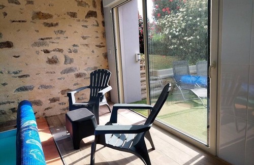 Fouesnant Villa | La Villa du Cap - indoor pool - billiards