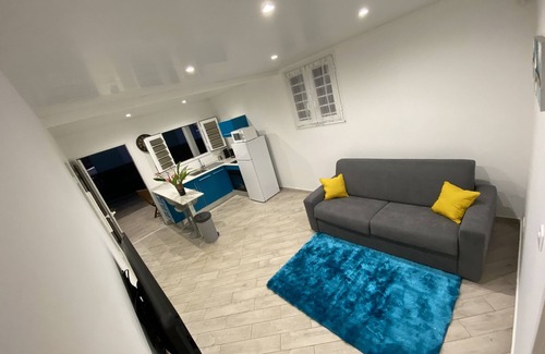 Ducos Apartamento | La Villa Navidad Océan -Apartamento-Vista a parte del mar-Familiar-Baño con d...