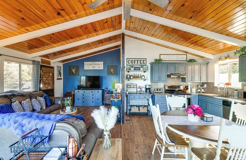 Groveland Cabaña | Lake Access, Fire Pit: Scenic Groveland Cottage!