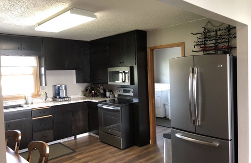 Hamlin County Cabina | Lake Poinsett Home, gran patio y patio junto al lago, excelente vista al lago