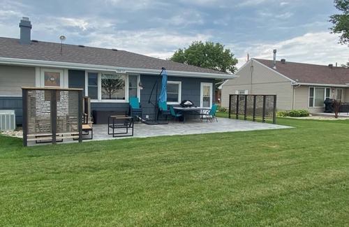 Hamlin County Cabina | Lake Poinsett Home, gran patio y patio junto al lago, excelente vista al lago