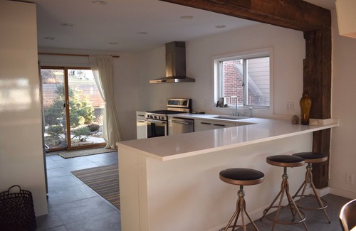 Miller Beach Casa | Lake Shore Beach House. Al otro lado del callejón de nuestra impresionante playa.