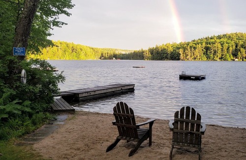 Sutton Casa | Casa frente al lago con playa privada!