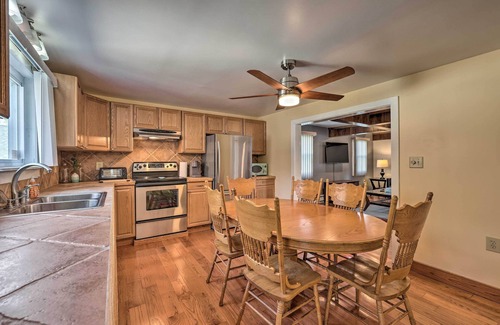 Kingsley Casa | Lakefront Poconos Escape w/ Dock, Decks & Grill!